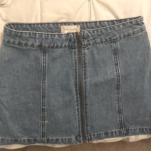 Altar’d state Jean skirt